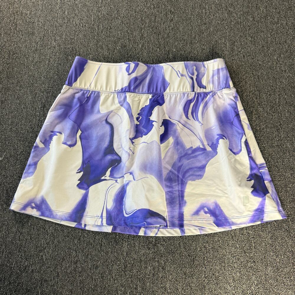 Vintage Y2k Prince Abstract Purple Print Tennis Golf Mini Athletic Skirt M